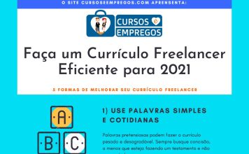 Currículo para freelancer 2021 – Modelos para imprimir Currículo para Freelancer 2021