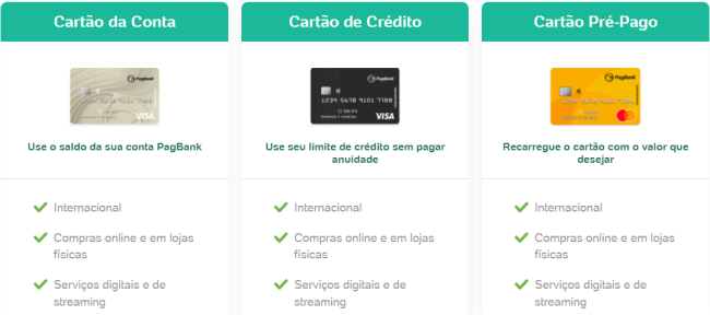 Cartão de Crédito PagSeguro