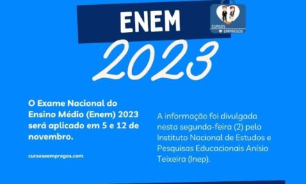 Inscrições Enem 2023 – Datas, Provas, Gabaritos e Resultados